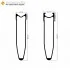 700C 88x20.5mm Clincher / Tubular Road Bike Rims